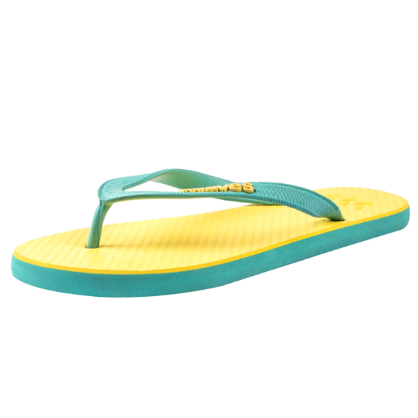 Waves Womens 100% Natural Rubber Flip Flop – The Natural Slipper Shop